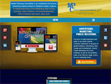 Tablet Screenshot of mediaplanconsult.com